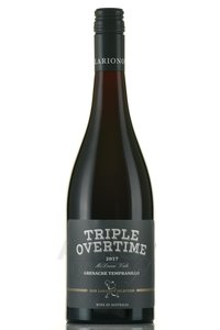 Triple Overtime Grenach Tempranillo McLaren Vale - вино Трипл Овертайм Гренаш Темпранильо МакЛарен Вэйл 0.75 л красное сухое