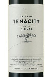 Two Hands Tenacity Old Vine Shiraz - вино Тенесити МакЛарен Вэйл/Баросса Вэлли Шираз 0.75 л красное сухое