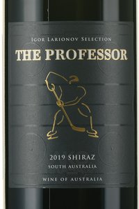 вино Зе Профессор Шираз 0.75 л красное сухое этикетка