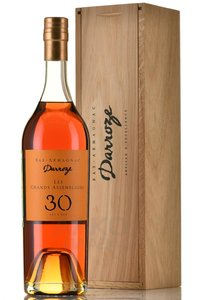 Bas-Armagnac Darroze Unique Collection - арманьяк Баз-Арманьяк Дарроз Уник Коллексьон 1990 года 0.7 л п/у дерево