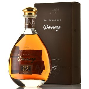 Darroze Bas-Armagnac Les Grands Assemblages 12 Ans d`Age decanter - арманьяк Дарроз Баз-Арманьяк Ле Гран Ассамбляж 12 лет декантер 0.7 л