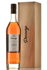 Bas-Armagnac Darroze Unique Collection - арманьяк Баз-Арманьяк Дарроз Уник Коллексьон 2002 года 0.7 л в д/у