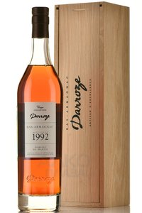 Bas-Armagnac Darroze Unique Collection - арманьяк Баз-Арманьяк Дарроз Уник Коллексьон 1992 года 0.7 л в п/у декантер