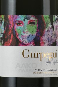 Gurpegui Art Collection Tempranillo - вино Гурпеги Арт Коллекшн Темпранильо 0.75 л красное сухое