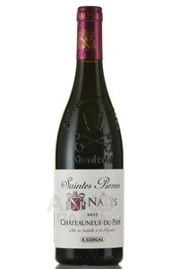 Chateauneuf-du-Pape Saintes Pierres de Nalys Rouge - вино Сент Пьер де Налис Руж Шатонеф-дю-Пап 0.75 л красное сухое