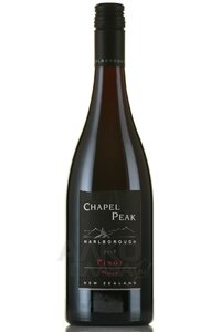 Chapel Peak Pinot Noir Marlborough - вино Чепл Пик Пино Нуар Мальборо 0.75 л красное сухое