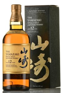 Suntory Yamazaki 12 years - японский виски Ямазаки 12 лет 0.7 л в п/у