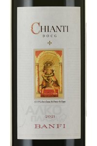 вино Banfi Chianti Toscana 0.75 л этикетка