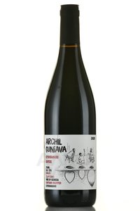 Вино Оцханури Сапере Арчил Гуниава 0.75 л красное сухое