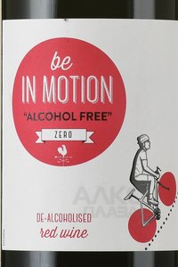 Be In Motion - вино безалкогольное Би ин Мошен 0.75 л красное