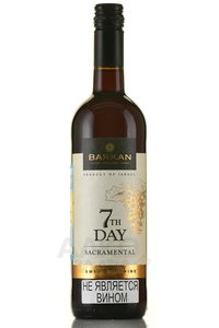 7th Day Sacramental - вино Севенс Дей Сакраментал 0.75 л красное сладкое