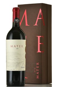 TerraMater Mater gift box - вино ТерраМатер Матер 0.75 л красное сухое в п/у