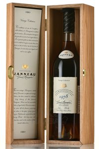 Janneau Vintage Collection 1978 - арманьяк Жанно Винтажная Коллекция 1978 года 0.7 л в д/у