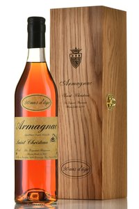 Armagnac Saint Christeau Millesime 1971 - арманьяк Сент Кристо Миллезимэ 1971 года 0.7 л в п/у