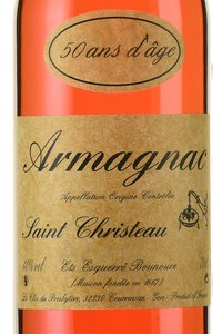 Armagnac Saint Christeau Millesime 1971 - арманьяк Сент Кристо Миллезимэ 1971 года 0.7 л в п/у