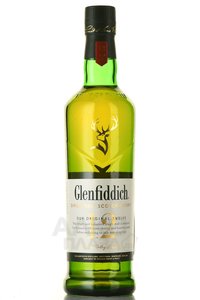 Glenfiddich 12 Years Old in tube - виски Гленфиддик 12 лет 0.7 л в тубе