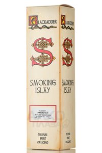 Blackadder Smoking Islay Blended Malt Scotch Whiskey - виски Блекаддер Смокинг Айла Блендед Молт Скотч Виски 0.7 л в п/у