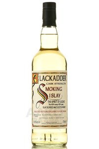 Blackadder Smoking Islay Blended Malt Scotch Whiskey - виски Блекаддер Смокинг Айла Блендед Молт Скотч Виски 0.7 л в п/у