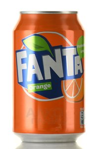 Fanta Orange Taste - Фанта Апельсин Тест 0.33 л ж/б