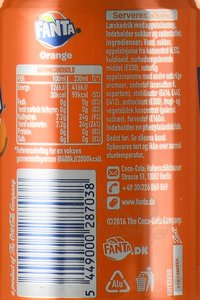 Fanta Orange Taste - Фанта Апельсин Тест 0.33 л ж/б