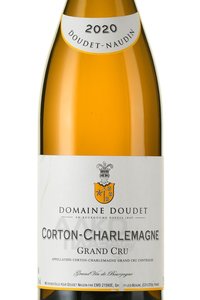 Corton-Charlemagne Grand Cru Domaine Doudet - вино Кортон-Шарлемань Гран Крю Домен Дудэ 2020 год 0.75 л белое сухое