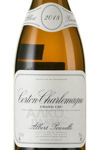 Albert Ponnelle Corton-Charlemagne Grand Cru AOC - вино Альберт Поннель Кортон Шарлемань Гран Крю 0.75 л белое сухое в д/у