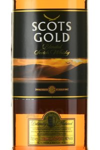 Scots Gold Black - виски Скотс Голд Блэк 0.7 л