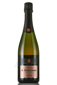 Champagne M. Hostomme Brut Rose Champagne AOC - шампанское Шампань М. Остом Розе 0.75 л брют розовое