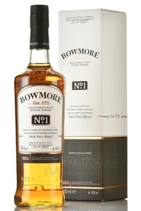 Bowmore No.1 - виски солодовый Боумор No.1 0.7 л в п/у