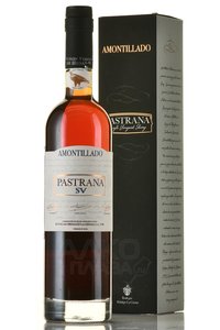 Pastrana SV Amontillado DO - херес Амонтильядо Пастрана СВ ДО коллекционный 0.5 л в п/у