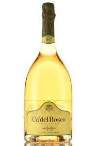 Cadel Bosco Franciacorta Brut DOCG Cuvee Prestige - вино игристое Кадель Боско Франчакорта Кюве Престиж Брют ДОКГ 1.5 л белое экстра брют