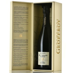 Champagne Geoffroy Les Houtrants Brut Nature Premier Cru - шампанское Шампань Жофруа Ле Утран Брют Натюр Премье Крю 0.75 л белое экстра брют в п/у