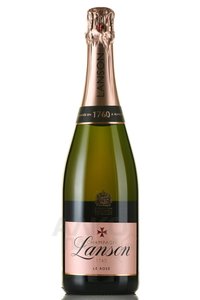 Lanson Le Rose Brut - шампанское Лансон ле Розе Брют 0.75 л брют розовое в п/у