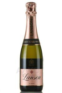 Lanson Le Rose Brut - шампанское Лансон ле Розе Брют 0.375 л розовое брют