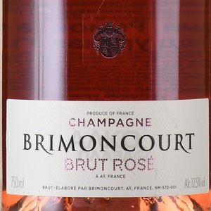 Brimoncourt Brut Rose - шампанское Бримонкур Брют Розе 0.75 л брют розовое