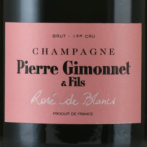 Pierre Gimonnet & Fils Rose de Blancs 1er Cru Brut - шампанское Пьер Жимоне э Фис Розе де Блан Премье Крю Брют 0.75 л брют розовое