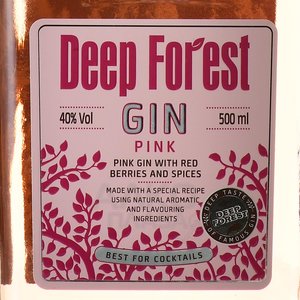 Deep Forest Gin Pink - Дип Форест Джин Пинк 0.5 л