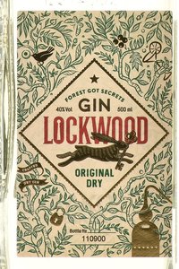 Gin Lockwood Original Dry - джин Локвуд Ориджинал Драй 0.5 л