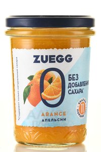 Конфитюр Zuegg без сахара Апельсин 220 гр