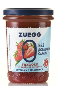 Конфитюр Zuegg без сахара Клубника с земляникой 220 гр