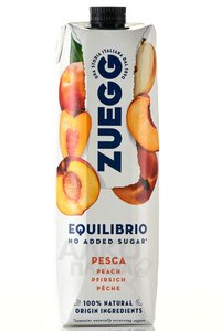 Напиток Zuegg Персик и Яблоко 1 л