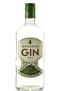 Woodman Gin Dry - Вудман Джин Драй 0.5 л