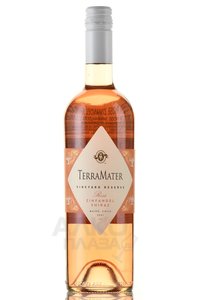 TerraMater Rose Zinfandel Shiraz - вино ТерраМатер Розе Зинфандель Шираз 0.75 л сухое розовое