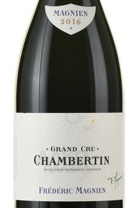 Chambertin Grand Cru Frederic Magnien - вино Шамбертен Гран Крю Фредерик Маньен 0.75л красное сухое