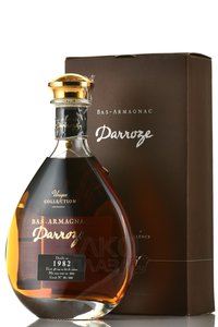 Bas-Armagnac Darroze Unique Collection - арманьяк Баз-Арманьяк Дарроз Уник Коллексьон 1982 года 0.7 л в п/у декантер