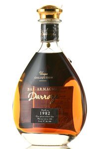 Bas-Armagnac Darroze Unique Collection - арманьяк Баз-Арманьяк Дарроз Уник Коллексьон 1982 года 0.7 л в п/у декантер