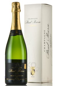 Paul Bara Grand Millesime Brut Bouzy Grand Cru - шампанское Поль Бара Гран Миллезим Брют Бузи Гран Крю 0.75 л белое брют в п/у