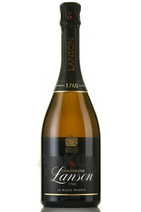 Lanson Le Black Reserve Brut - шампанское Лансон ле Блэк Резерв Брют 0.75 л белое брют