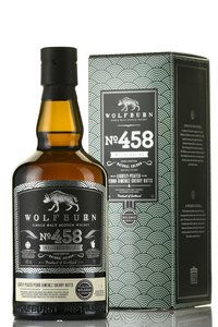 Wolfburn Small Batch №458 - виски Волфбёрн Смол Бэтч №458 0.7 л в п/у