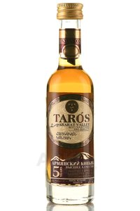 Taros 5 Years Old - коньяк Тарос пятилетний 0.05 л